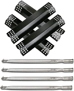 Grill Burners Heat Plates Flame Tamer Replacement 8-Pack for Nexgrill 720-0925P - Picture 1 of 7