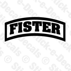 FISTER Combat Military Vinyl Decal Sticker PROUD TO SERVE MOS 13F Tab - Bild 1 von 4