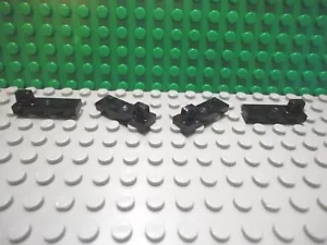 Lego 4 Piastrella Piastra Nera 1x3 con Dito Superiore NUOVO - Foto 1 di 1