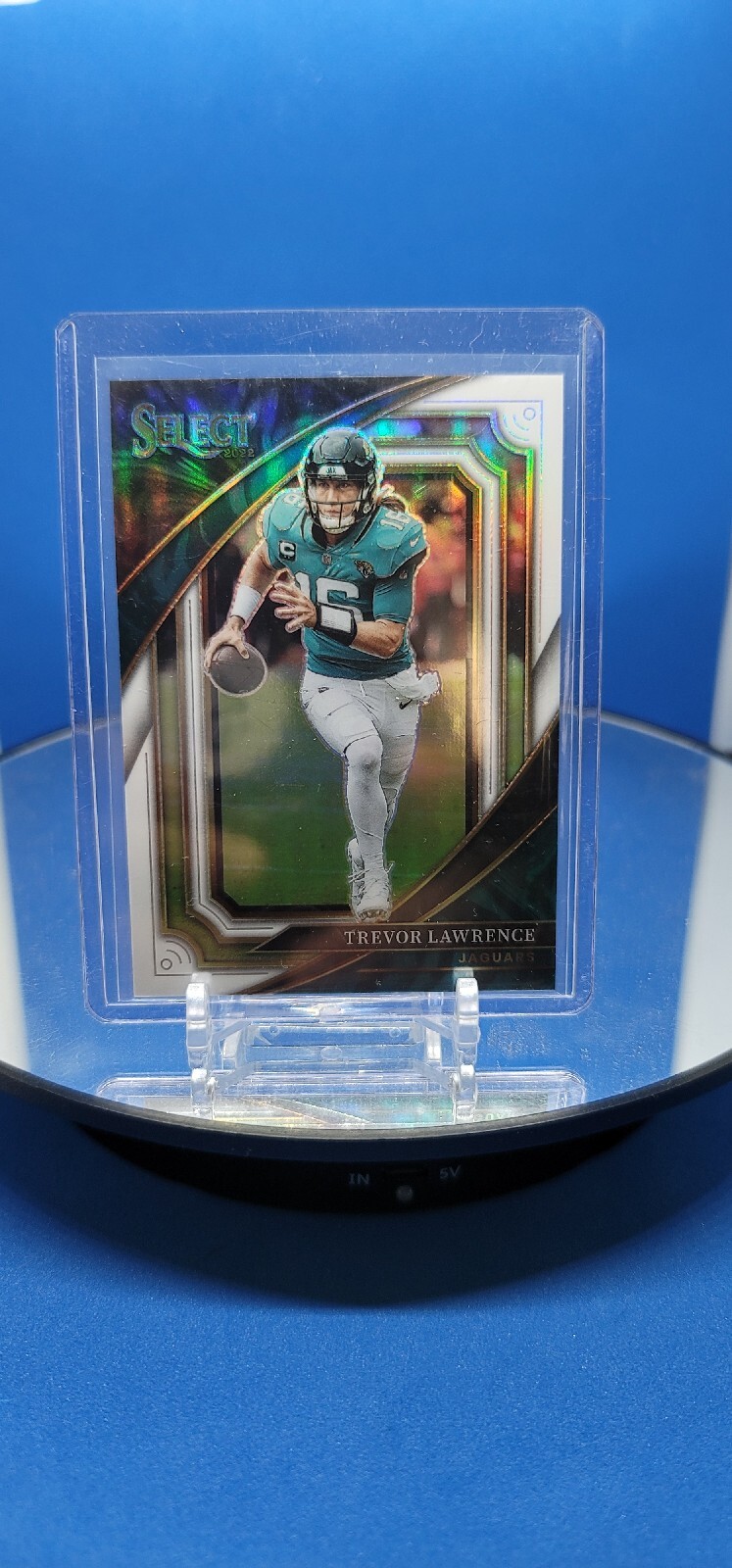 2022 Select Trevor Lawrence White /35 Suite Level Jaguars