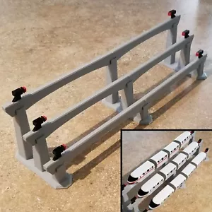 Soporte de pantalla triple/pista para monorraíl diecast de Disney (versión sin alimentación) - Imagen 1 de 7