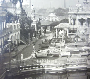 Calcutta India Antique Photo Jain Temple Parshwanath Shrine Kolkata 1910-20's - Picture 1 of 6