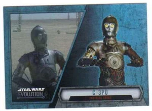2016 Topps Star Wars Evolution Trading Card #72 C-3PO Protocol Droid - Picture 1 of 1