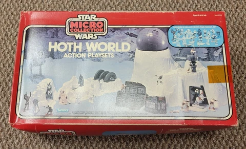 Star Wars Hoth World Micro Collection Action Playset SEALED NEW 1982 Kenner NIB Cover