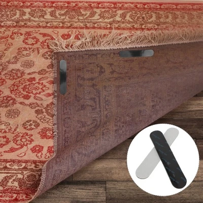  8 Pcs Antislip Adhesive for Carpet Rug Stickers Tile Floor Non Grips - Image 1 of 4