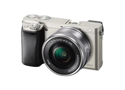 Sony Alpha a6000 Mirrorless Digital Camera Body Only – 24.3MP (Silver/body only) - Image 1 of 3