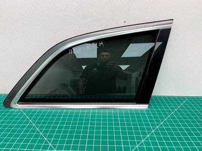 07-15 AUDI Q7 REAR RIGHT PASSENGER SIDE QUARTER WINDOW GLASS GRAY OEM - Image 1 of 4