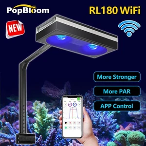 PopBloom RL180 WiFi Marine Aquarium Riff Lampe LED Aquarium Riffbeleuchtung LED - Bild 1 von 12
