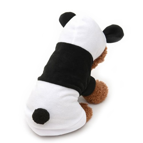 VETEMENTS Costume che trasforma cane vestito panda felpa con cappuccio animali domestici vestiti invernali