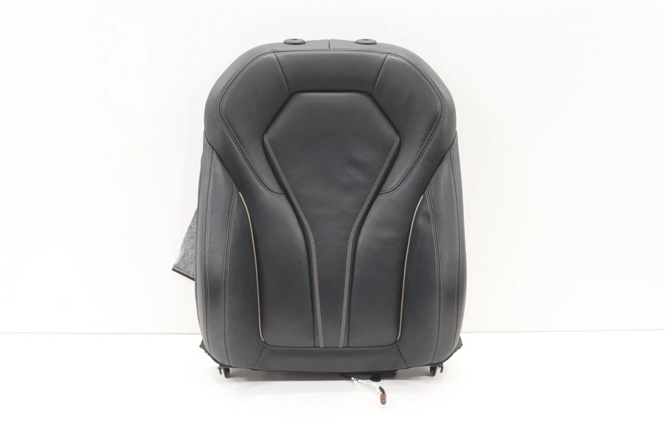 2017 - 2020 BMW 530I G30 FRONT RIGHT SEAT UPPER CUSHION COVER OEM BLACK_LCFK - Image 1 of 4