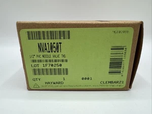 Hayward NVA1050T Serie NVA Nadelventil, Gewindeende, PVC, 1/2" Größe - Bild 1 von 4