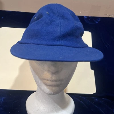 Gorra deportiva Harvard años 40 vintage azul lana adulto mediana Foto 1 de 4