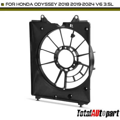 Cubierta del ventilador de refrigeración del radiador para Honda Odyssey 2018 2019-2024 3,5 L 190155MRA01 Foto 1 de 4