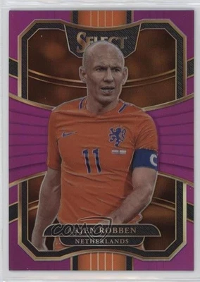 2017-18 Panini Select Terrace Fuchsia Prizm /125 Arjen Robben #15 - Image 1 of 2