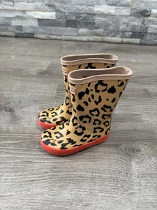 Kinder Hunter Leopard Regenstiefel 7 - Bild 1 von 6