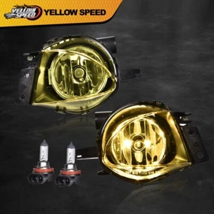 Apto para 06-08 BmwE90 325i 328i 330i 335i parachoques amarillo luces antiniebla + par de bombillas - Imagen 1 de 10