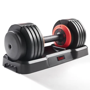Sunny Health & Fitness Elite Adjustable Dumbbell 55-Pound (Single Dumbbell) - Picture 1 of 6
