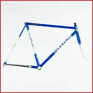 SACCHINI TIME TRIAL STEEL FRAMESET VINTAGE 80s CRONO COLUMBUS CINELLI 700c 650c - Picture 1 of 18