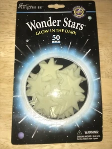Great Explorations | Wonder Stars Brillan en la Oscuridad Estrellas de Techo 50 NUEVO EN PAQUETE - Imagen 1 de 4