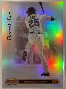 2007 Bowman's Best Derrek Lee #18 Baseball Chicago Cubs