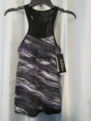 Camiseta sin mangas Ideology con inserción de malla púrpura XS original $39,50 nueva con etiquetas Foto 1 de 4