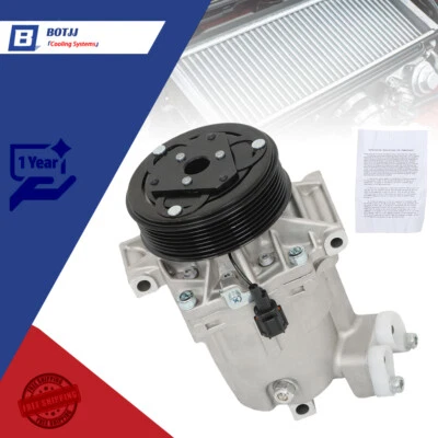 Fit For Nissan Tiida 2007 2008 2009-2015 A/C Compressor W/Clutch 92600CJ60A - Image 1 of 4
