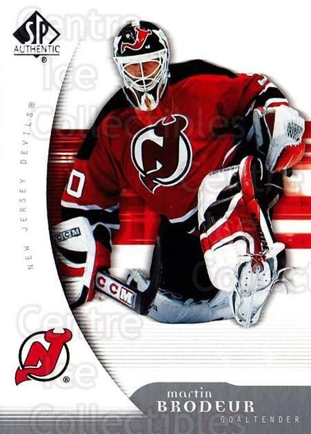 2005-06 SP Authentic #57 Martin Brodeur - Image 1 of 1