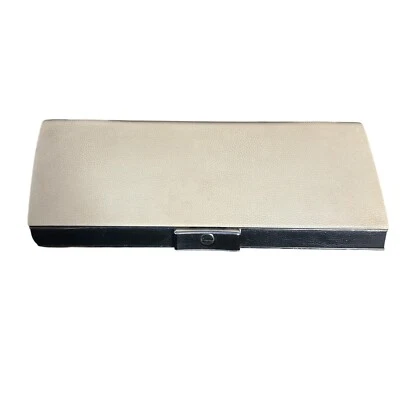 Guantera tapa puerta tablero beige fabricante original mercedes 560sl 380sl 450sl Foto 1 de 3