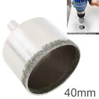 25mm ~ 50mm Diamond Hole Saw Drill Bit Saw Set Tile Ceramic Marble Glass Cutter