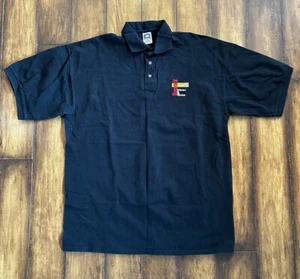 Vintage Apple Macworld 2000 Conference NYC New York Polo Shirt XXL 2XL Black - Picture 1 of 7