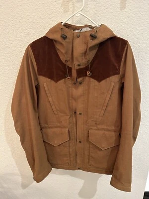 RARE Visvim Chieftain 3L Cotton Linen Gore Tex Parka Coat Jacket Small JAPAN - Image 1 of 4