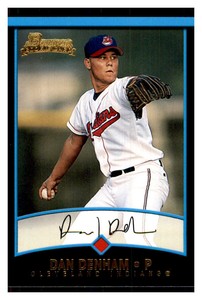 2001  Bowman Draft Picks & Prospects Dan Denham #BDP93 Rookie