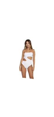 Volcom Simply Seamless One Piece, para mujer talla XL, blanco - NUEVO $110 precio de venta sugerido por el fabricante Foto 1 de 2
