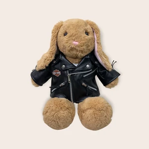 (2004) Harley Davison Build A Bear Bunny Rabit Soft Plush Toy - Picture 1 of 7
