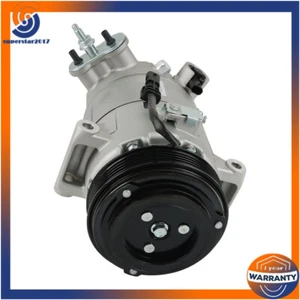Compresor de aire acondicionado con embrague para Chevy Malibu 13-16 para Equinox GMC Terrain Buick - Imagen 1 de 19