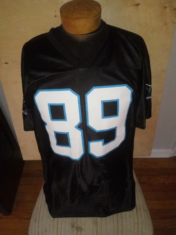 Steve Smith #89 Carolina Panthers NFL Team L Black Football Jersey Cover