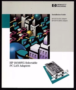 Install Guide HP 10/100VG Selectable PC LAN Adapters - Picture 1 of 2
