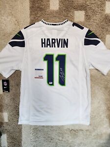 Percy Harvin Autographed Nike On Field Jersey, Seattle Seahawks