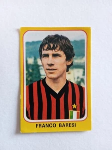FIGURINA CALCIATORI EDIS 1979/80 MILAN BARESI n 151 CON VELINA - Picture 1 of 2