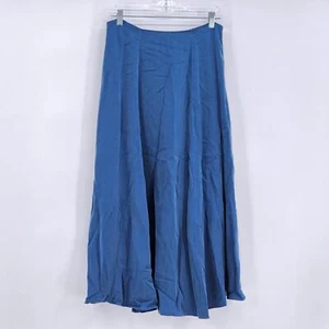 Scully Vintage Blue Western Maxi Skirt Size Medium - Picture 1 of 7