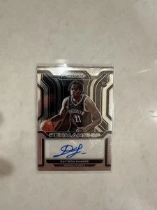 Panini Prizm 2021-22 - Rookie Penmanship Day'Ron Sharpe #RP-DAY (AU, RC) - Imagen 1 de 2