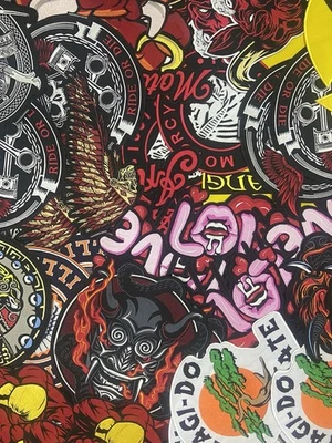125 pcs 12" Big Patch lot Random Mix  Iron on Patches Fashion Embroidered Patch - Image 1 of 4