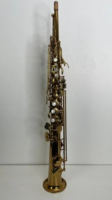 Buescher True-Tone Low Pitch 1927 Bb soprano - laca dorada Foto 1 de 4