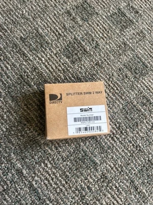 DirecTV MSPLIT2R1-03 2 Way Cable Splitter in Original Box - Image 1 of 4