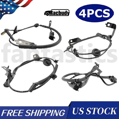 Nuevos sensores de velocidad ABS de 4 piezas para Jeep Compass Patriot 07-16 Dodge Caliber 07-12 EE. UU. Foto 1 de 4
