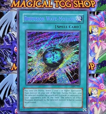 Yugioh Diffusion Wave-Motion Magician's Force Secret Rare MFC-107 NM - Image 1 of 4