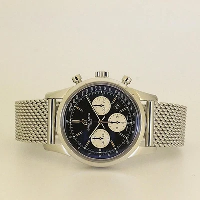 [OH] Breitling Transocean Cronógrafo Edición Limitada Negro 43mm - S015B59OCA - Foto 1 de 4