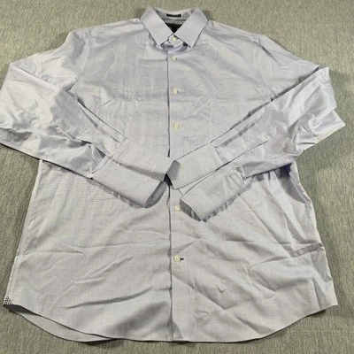 Banana Republic Shirt Mens XL Blue Camden Standard Fit Non Iron Dress Stretch - Image 1 of 4