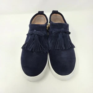 Kate Spade Shoes Womens Size 7M 1/2 Navy Suede Lenna Sneakers - Imagen 1 de 19