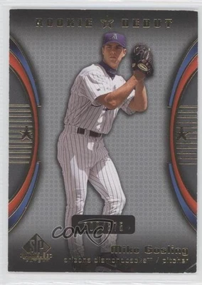 2004 SP Game Used Patch Rookie Debut /375 Mike Gosling #111 - Image 1 of 2